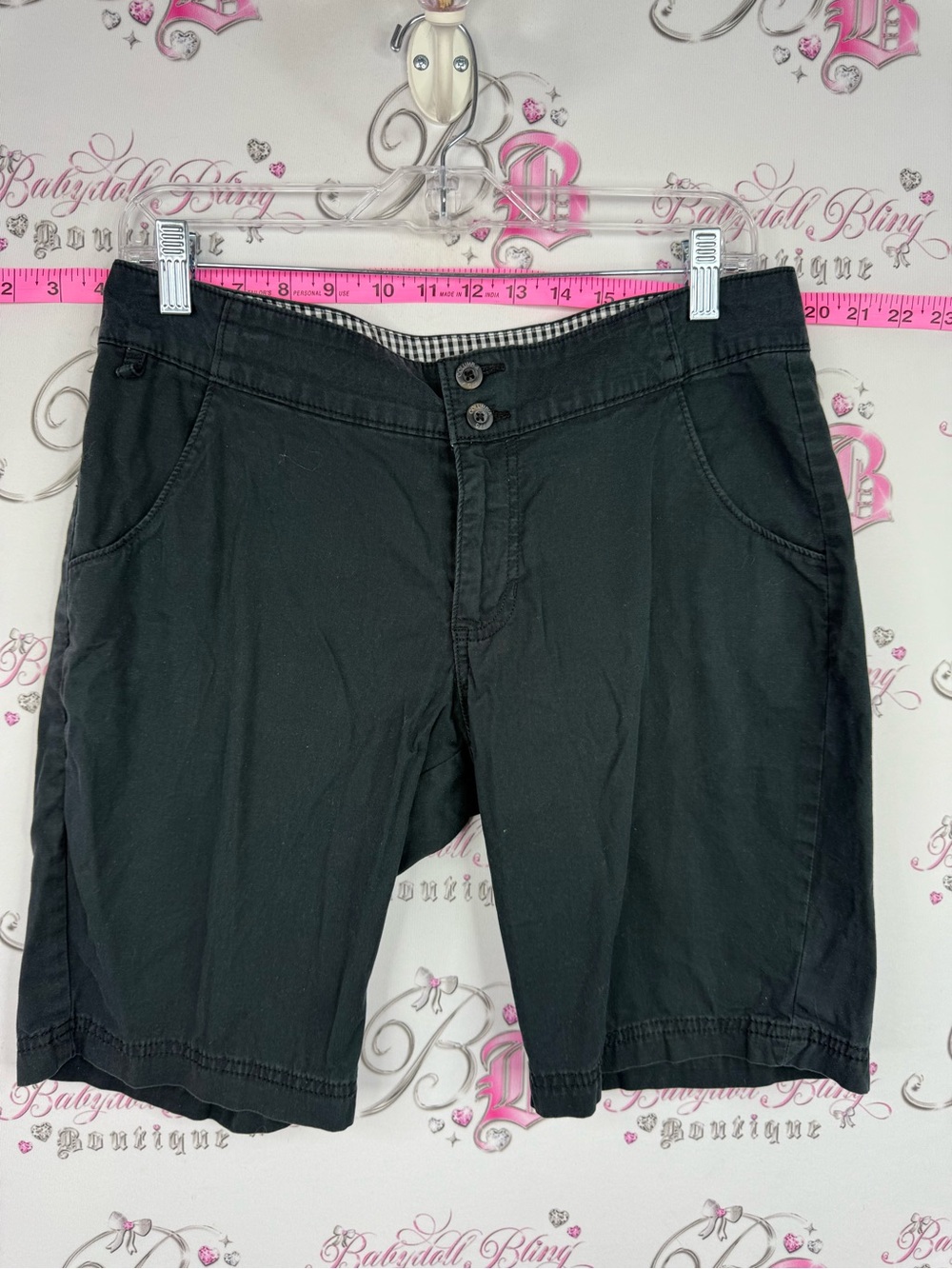 Columbia PFG performance fishing gear Black Bermuda Shorts sun protection